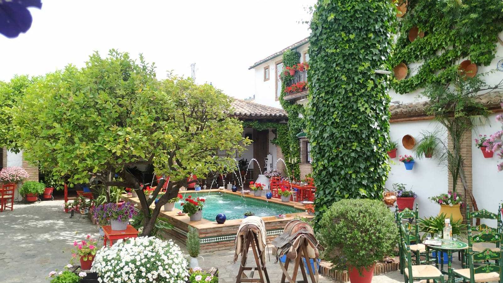Patio del Museo del Anís.