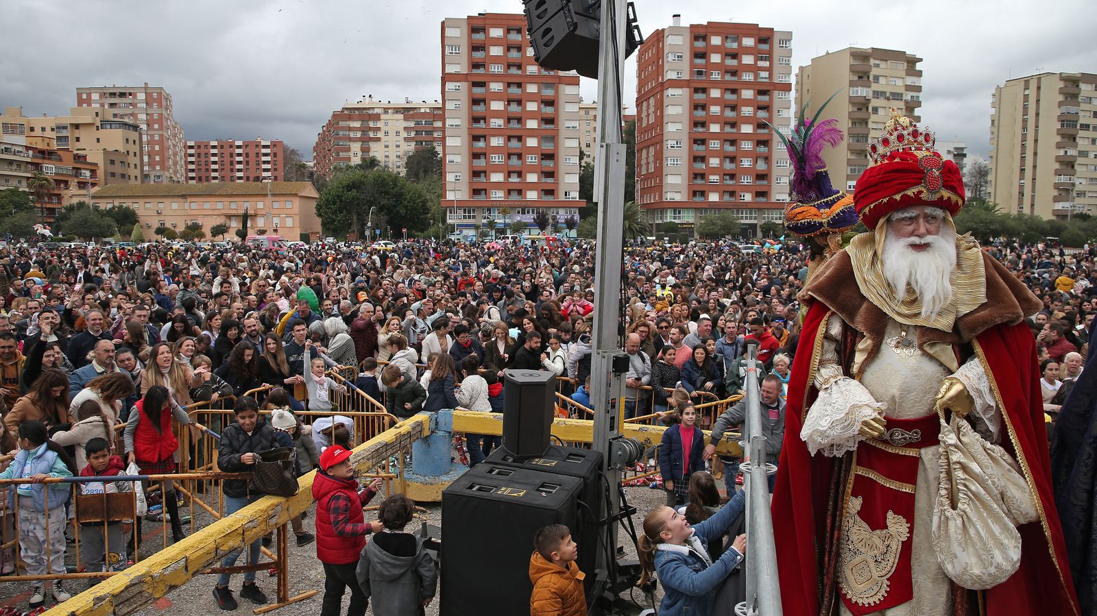 Fotos del arrastre de latas en Algeciras