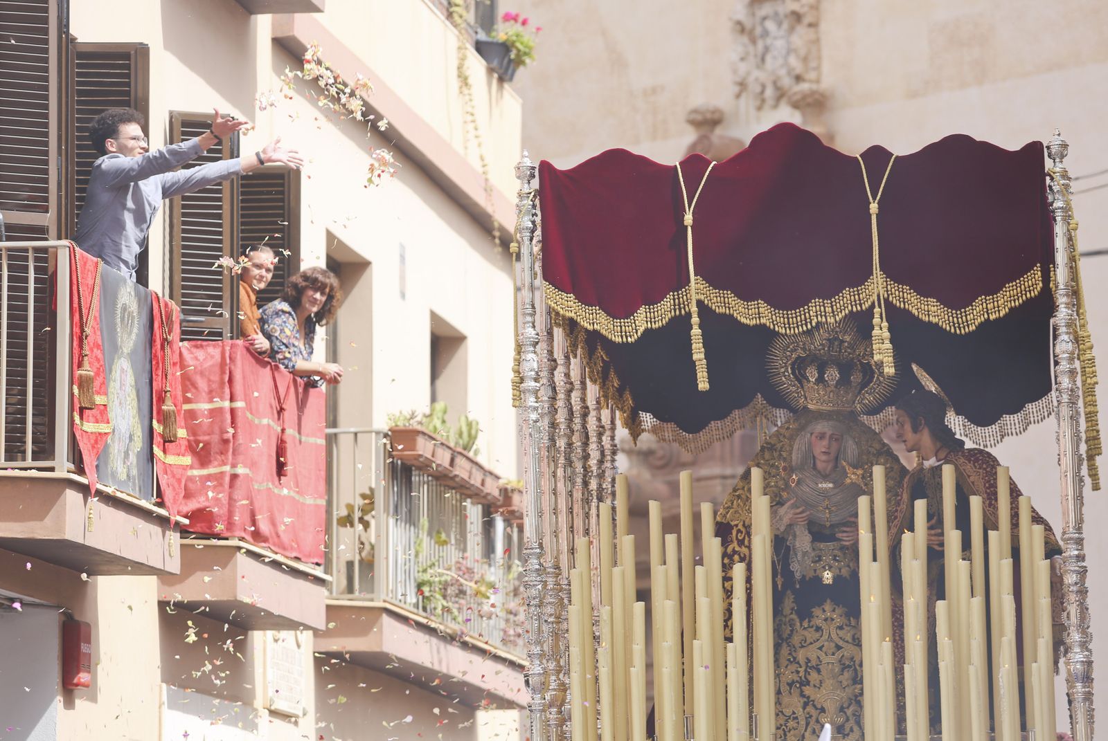 La procesión de Salutación este Domingo de Ramos, en fotos