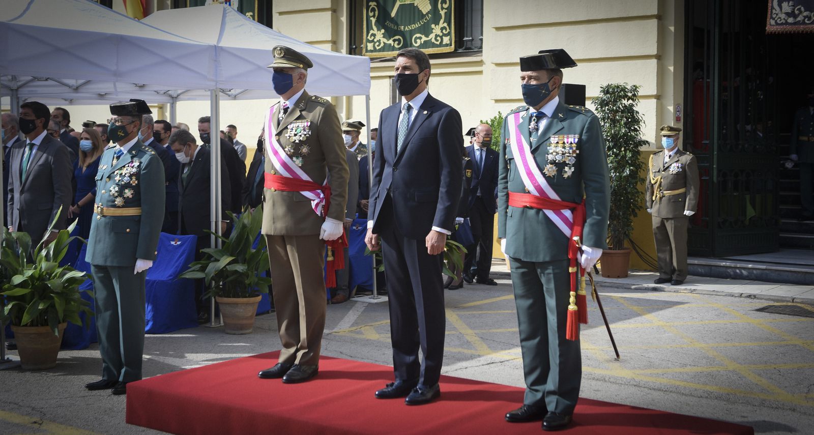 El acto del día del Pilar de la Guardia Civil, en imágenes