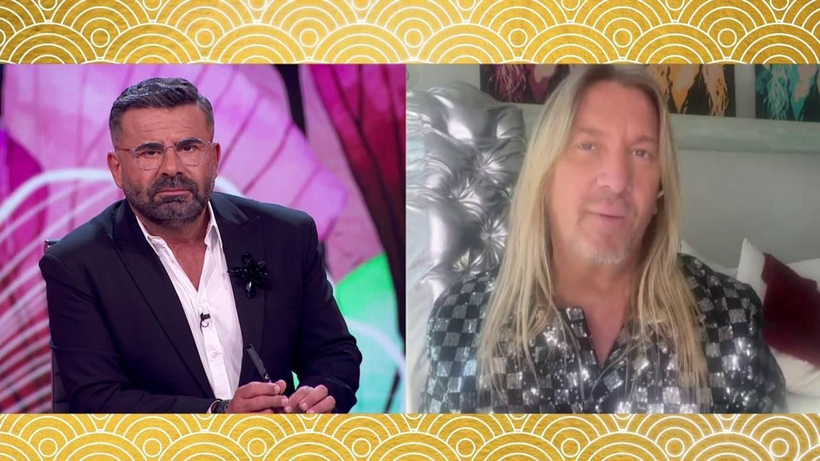 Jorge Javier Vázquez en una videollamada para 'Cuentos chinos'