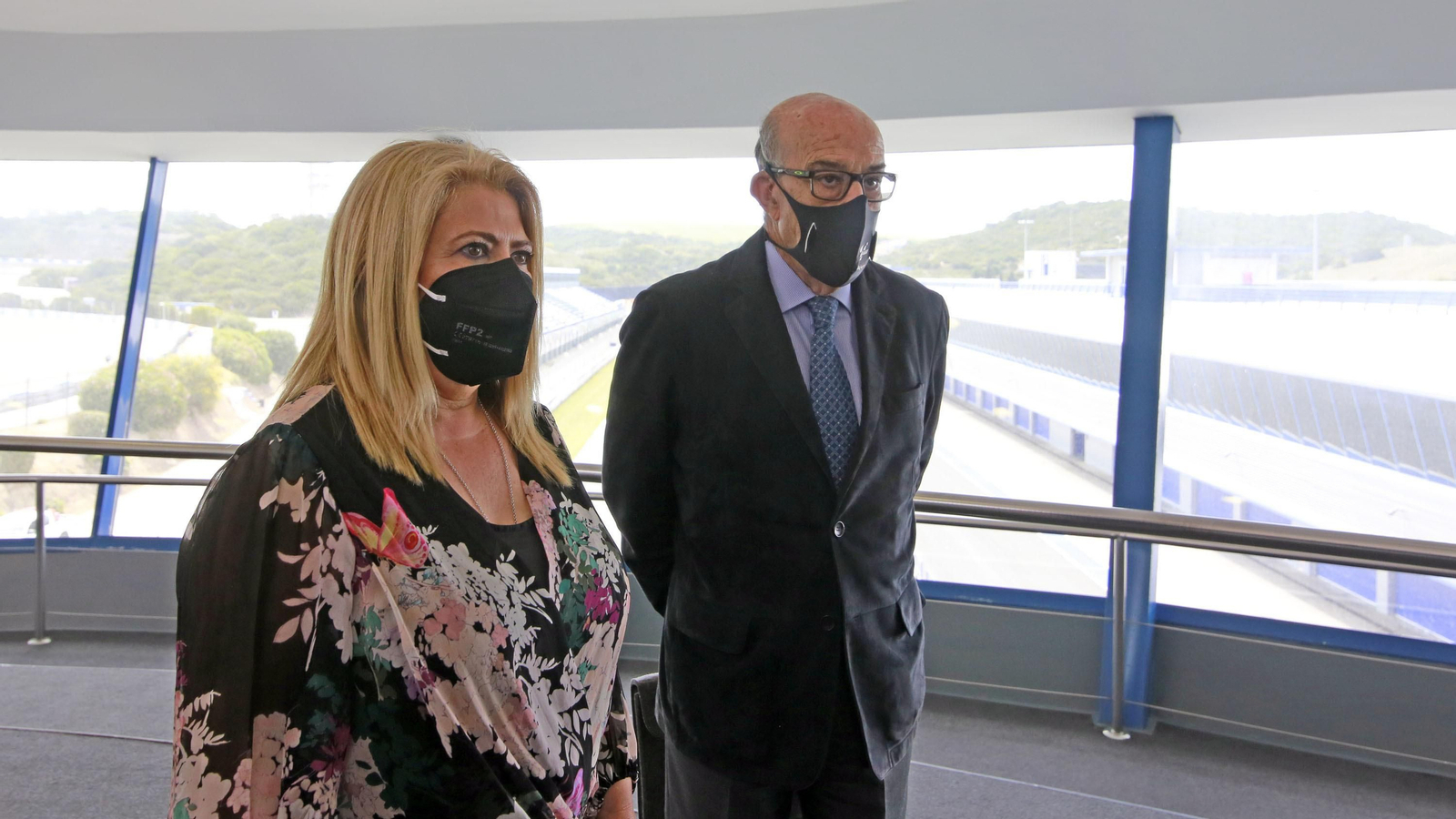 Presentación del G.P. de España en el Circuito de Jerez - Ángel Nieto