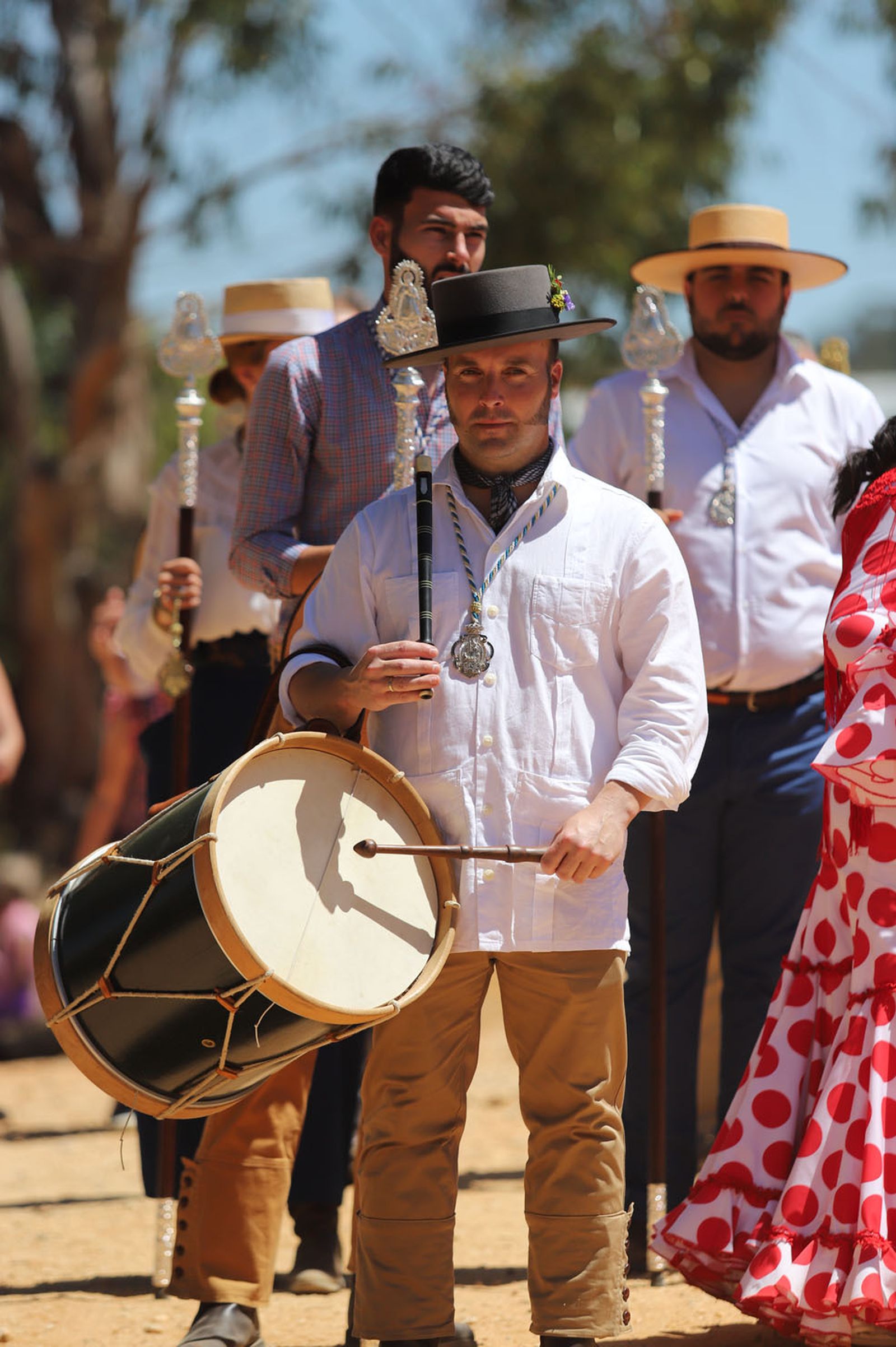 Imágenes de la presentación de las hermandades filiales ante la Virgen de Montemayor