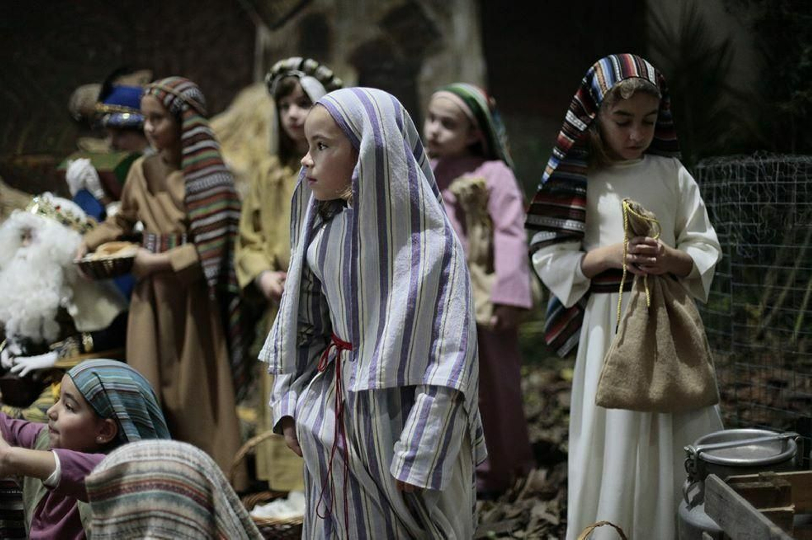 Belén Viviente en el LAUDE Altillo School