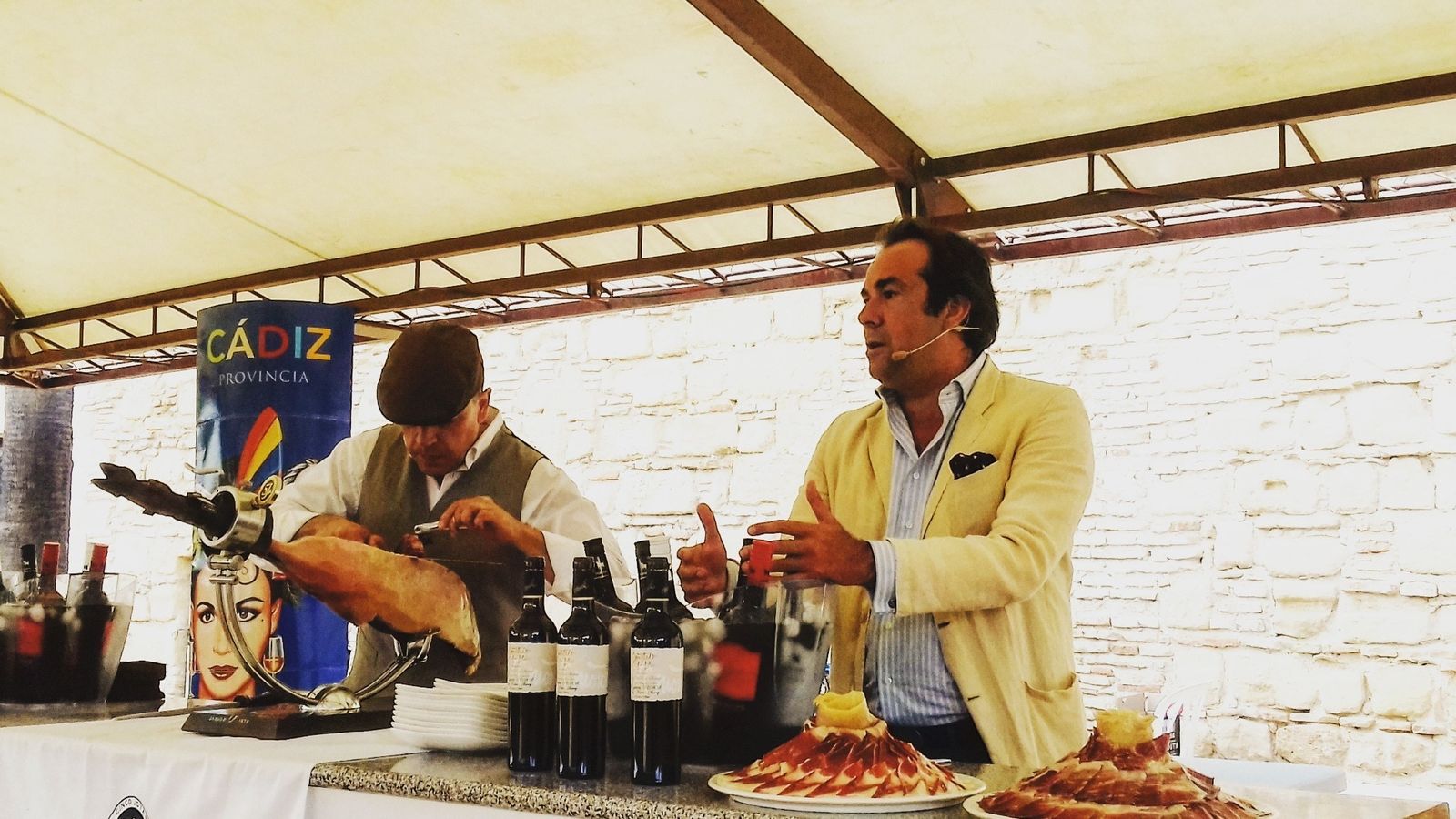 Viaje entre Jabugo y Jerez con motivo de Vinoble