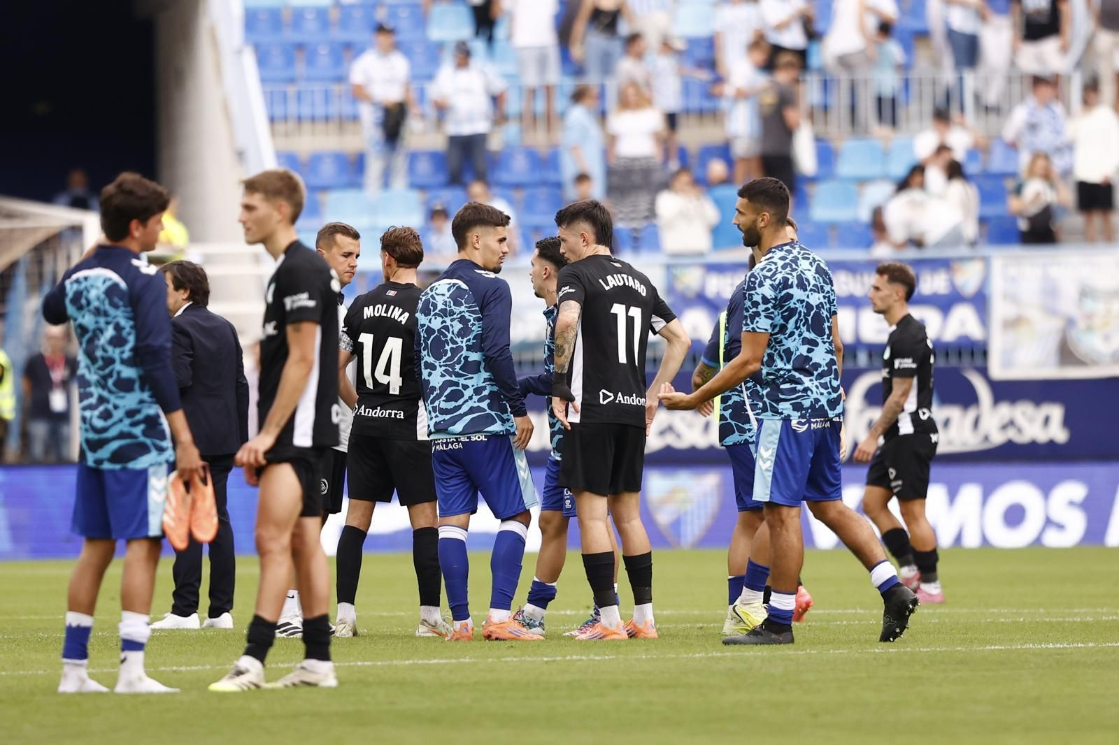 Las fotos del Málaga - Andorra