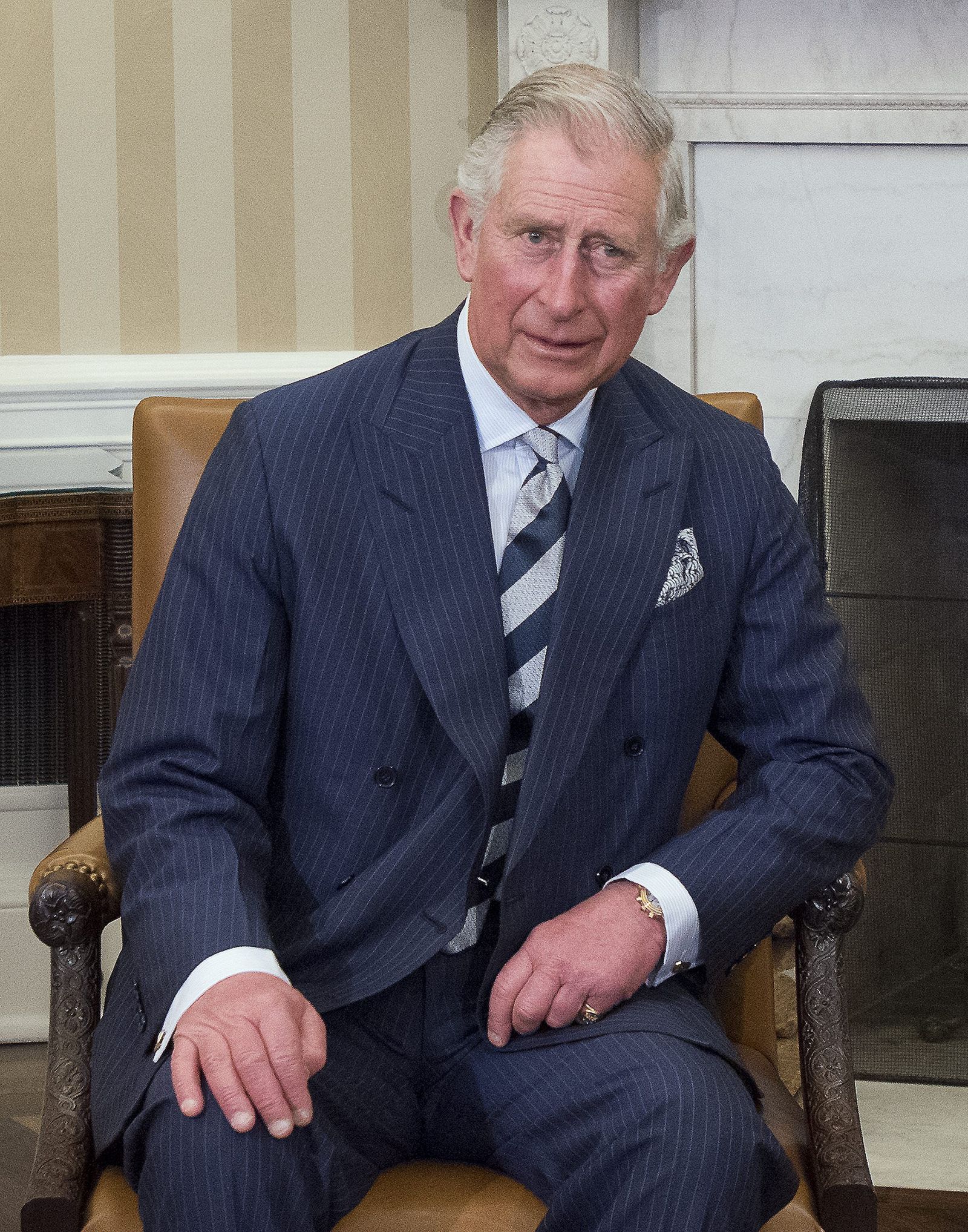 El príncipe Carlos de Inglaterra, heredero del trono.