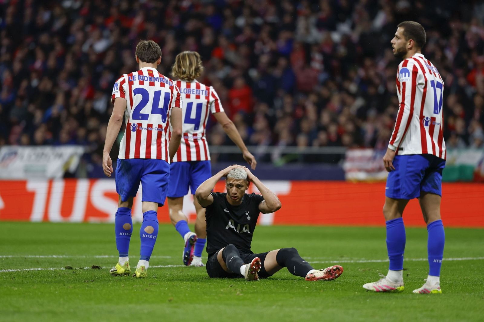 Las fotos del Atlético de Madrid-Tottenham