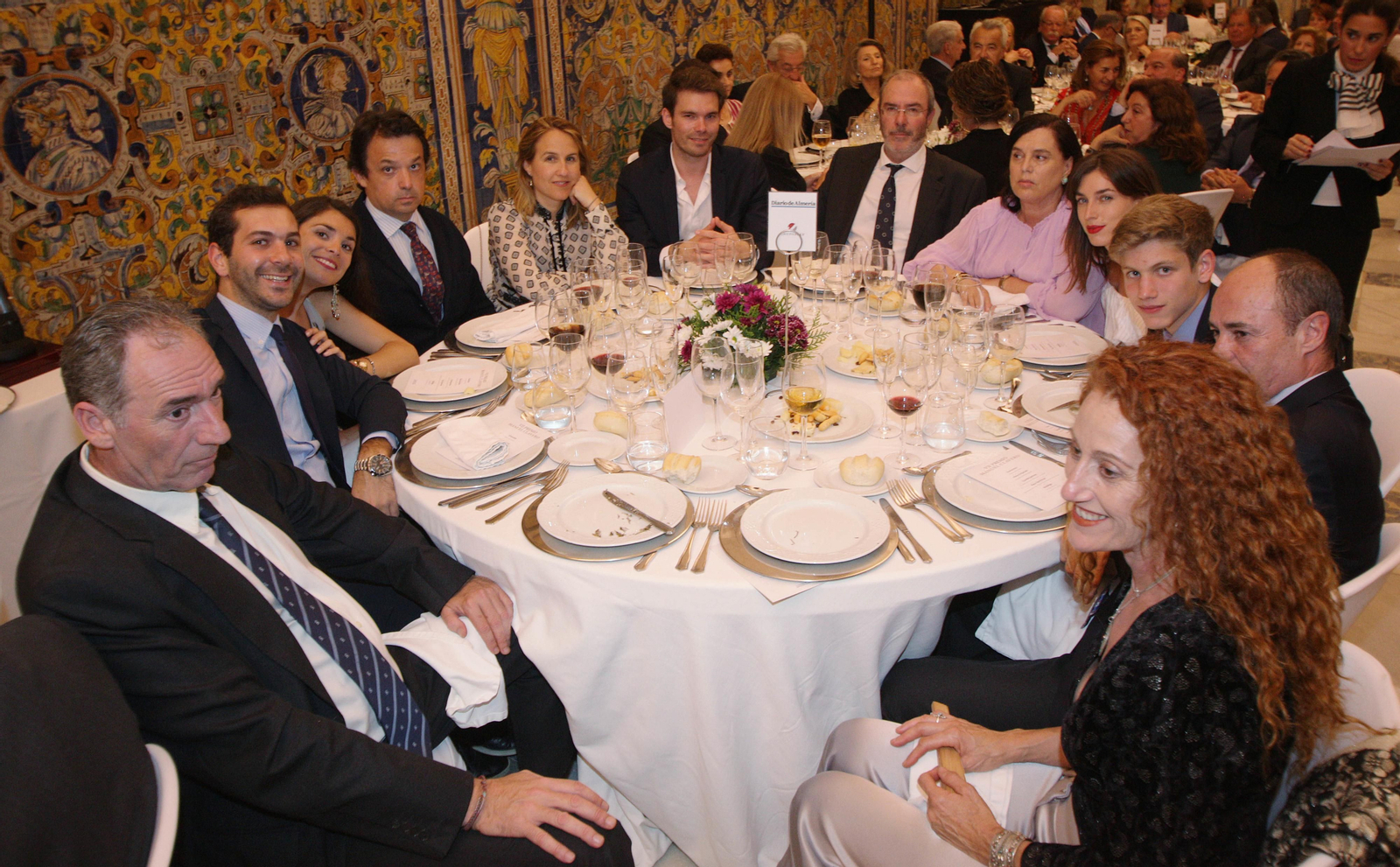 Los asistentes al VII Premio Manuel Clavero