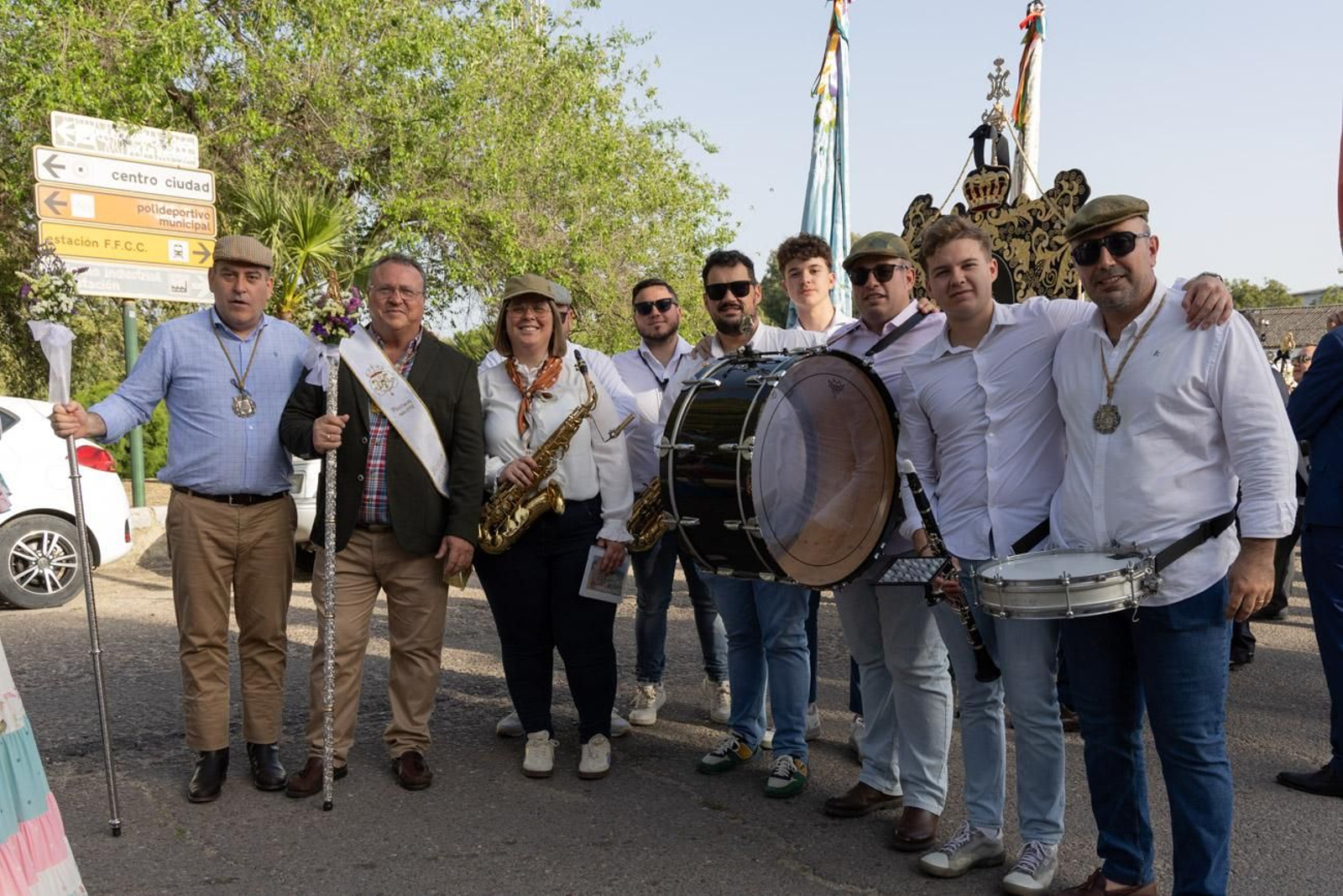 Recepción de Cofradías de la Romería de La Virgen de la Cabeza en Andújar