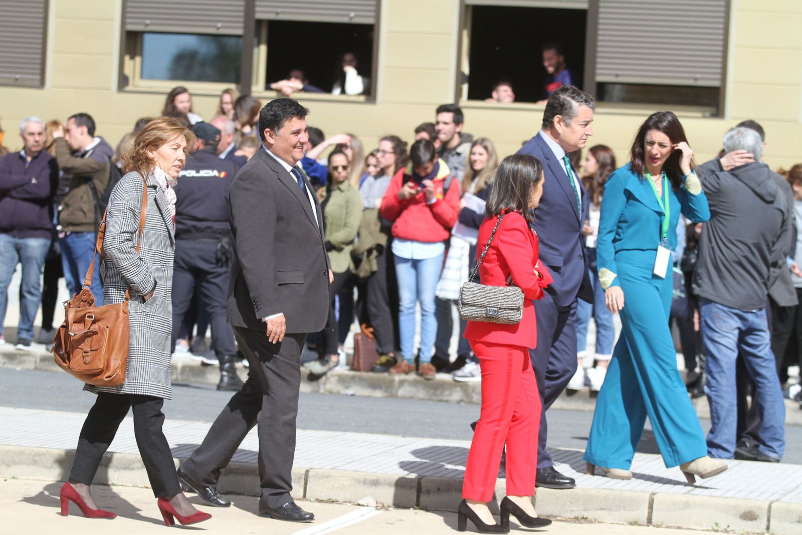 Imágenes de la visita de la reina Letizia a Huelva
