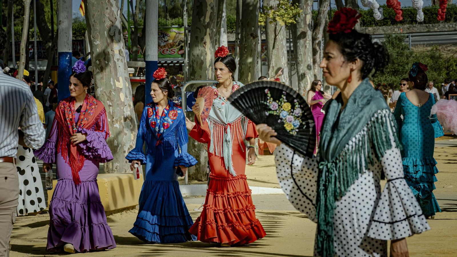 Las imágenes del sábado de feria de El Puerto 2025