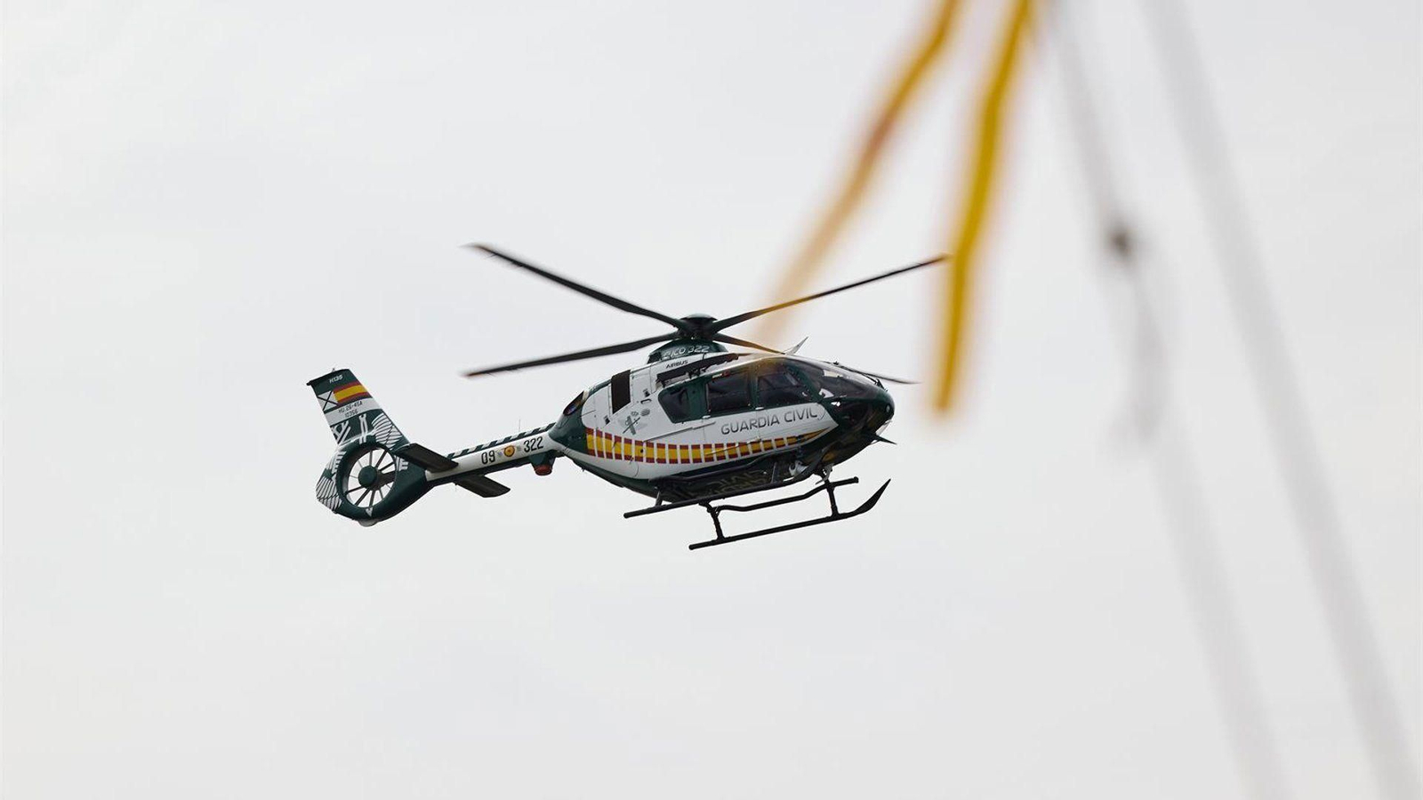 Helicóptero de la Guardia Civil, en una imagen de archivo.