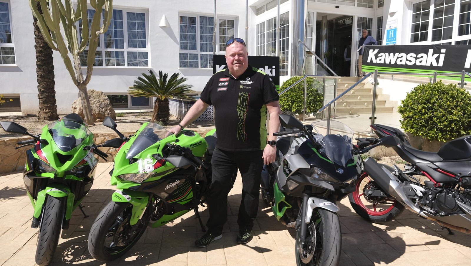 Las imágenes de las motos Kawasaki en Mojácar