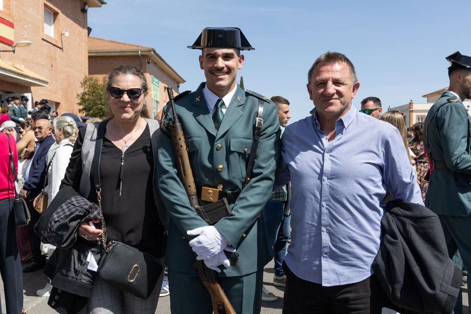 Jura de bandera de la 130ª promoción de guardias civiles de la Academia de Baeza