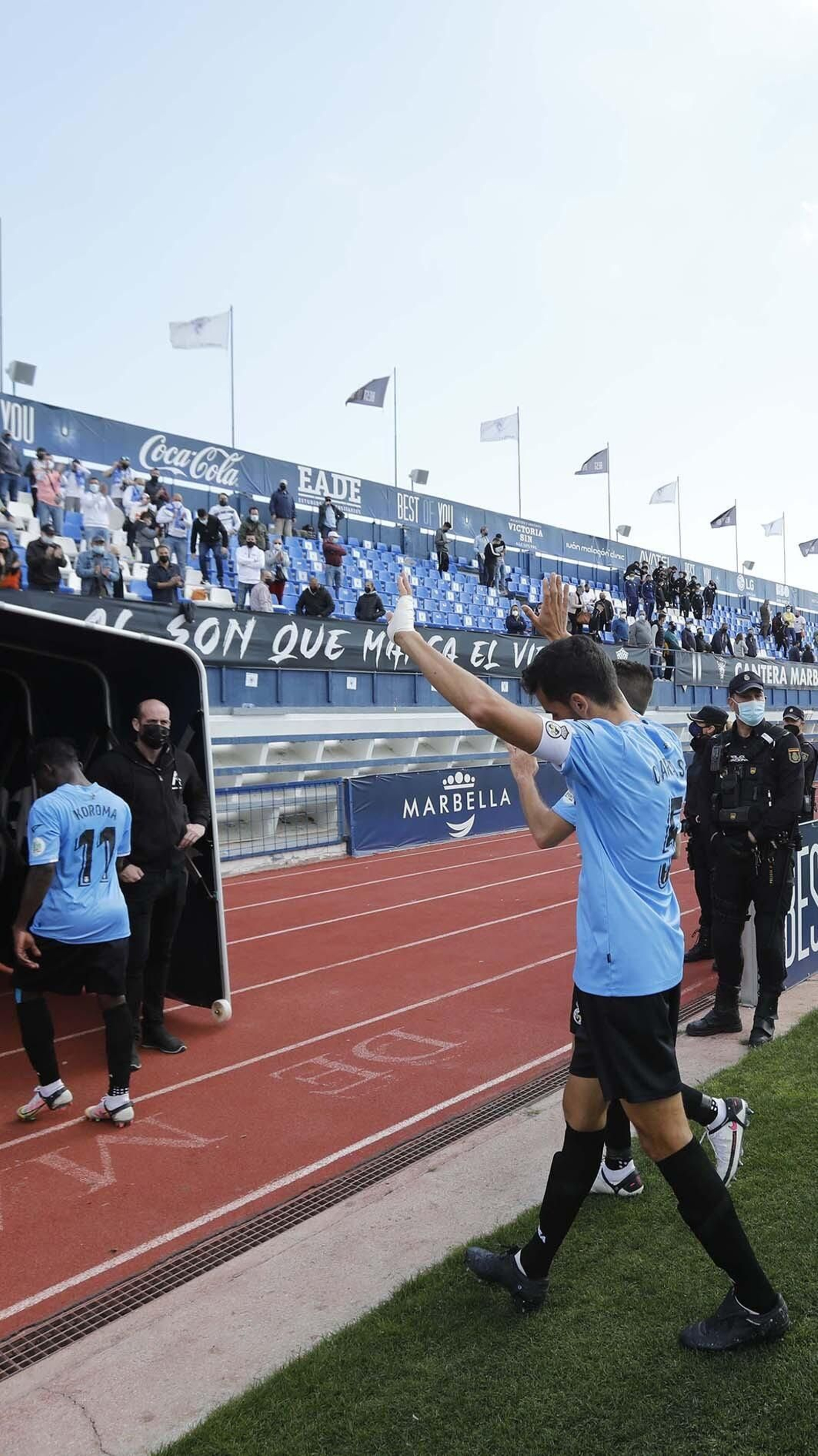 Las mejores fotos del Marbella - Balona