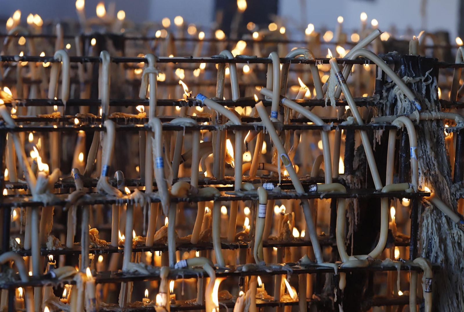 Ambiente en la aldea del Rocío en la jornada del sábado