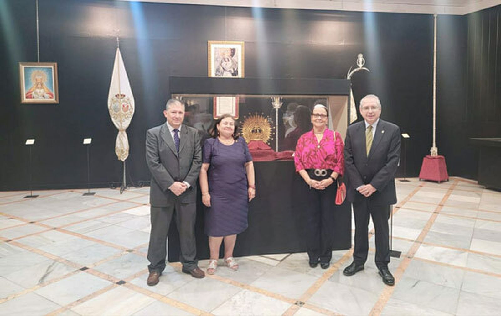 La muestra podrá visitarse hasta el próximo 21 de mayo en la calle Sierpes