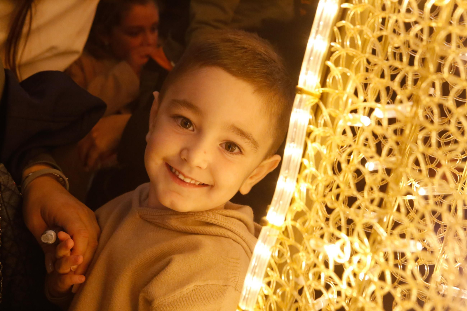 Las fotos del encendido del alumbrado navideño en La Línea Las fotos del encendido del alumbrado navideño en La Línea