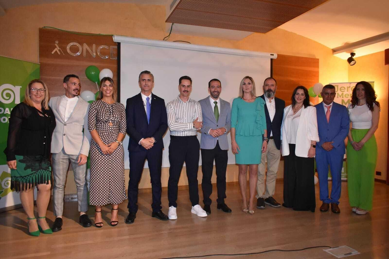 Parte de los integrantes de la candidatura de Andalucía Por Sí a la Alcaldía de Jerez Parte de los integrantes de la candidatura de Andalucía Por Sí a la Alcaldía de Jerez