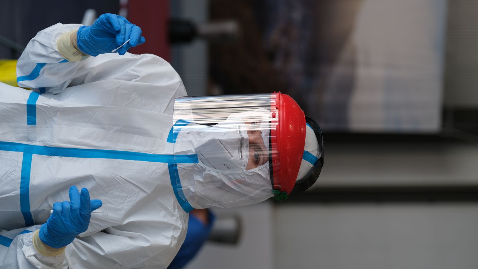 Fotogalería cribado test antígenos COVID-19 en Berja. Almería