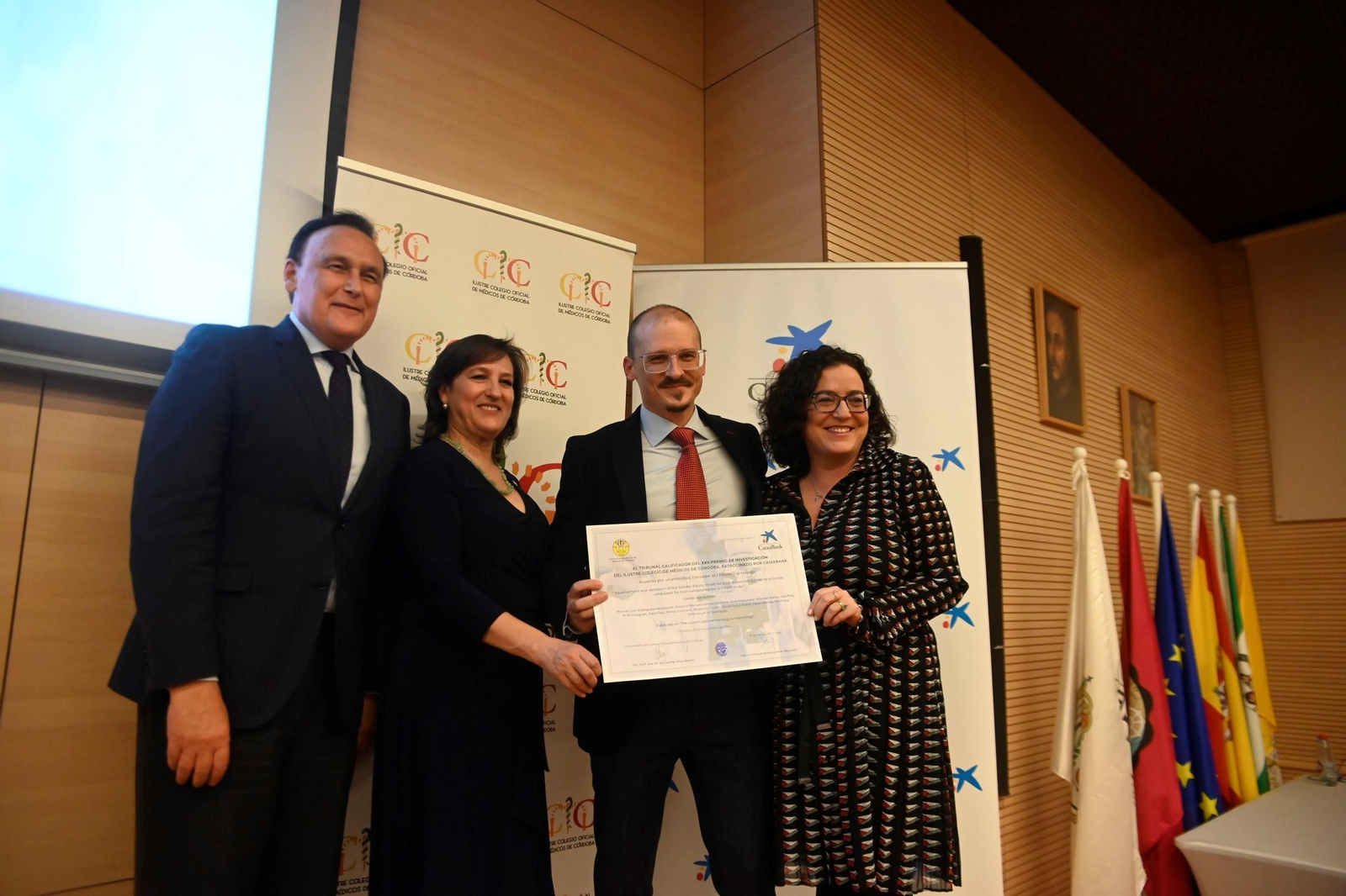 La entrega de los Premios de Investigación del Colegio de Médicos de Córdoba, en imágenes