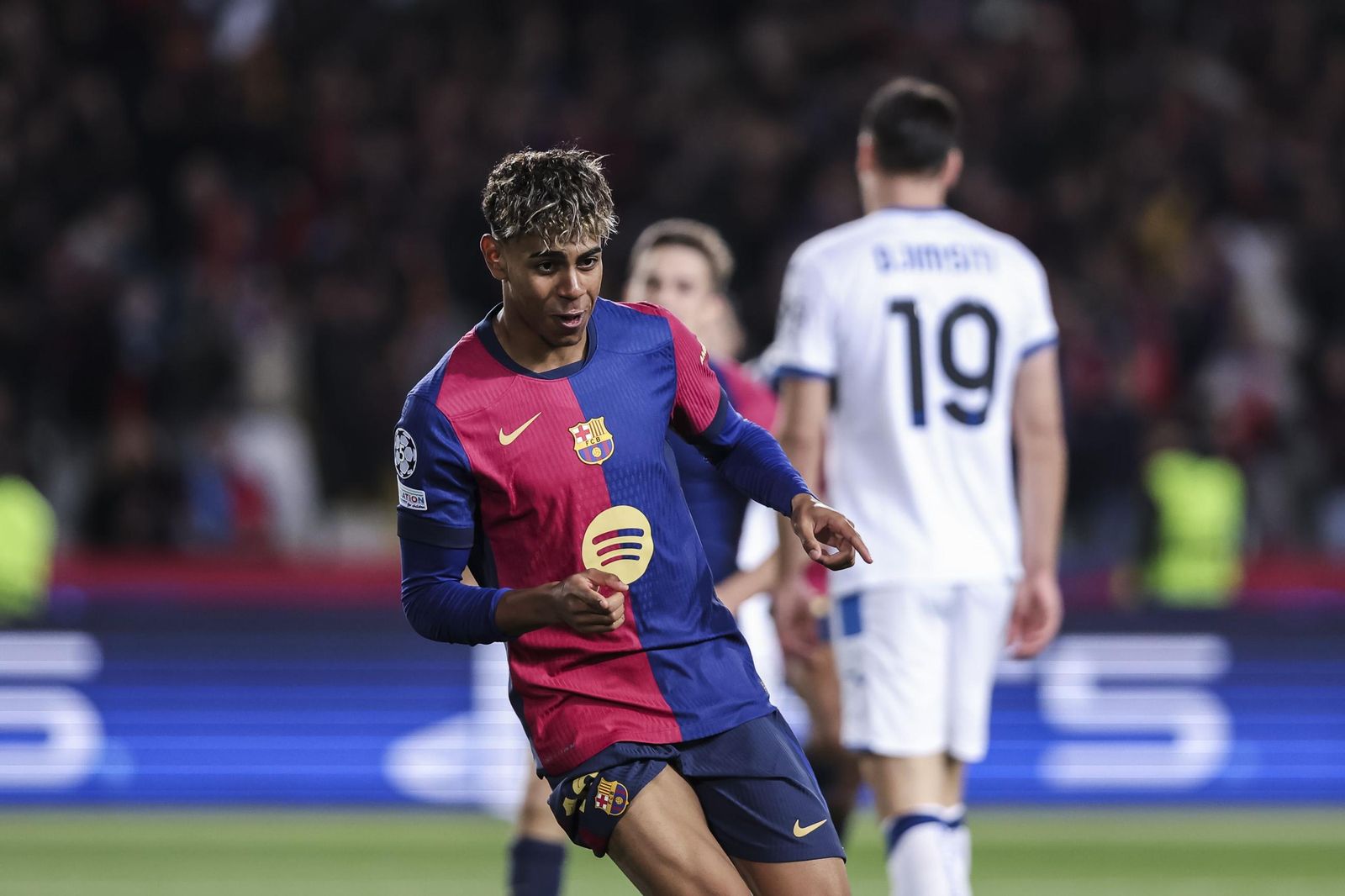 Las fotos del Barcelona - Atalanta