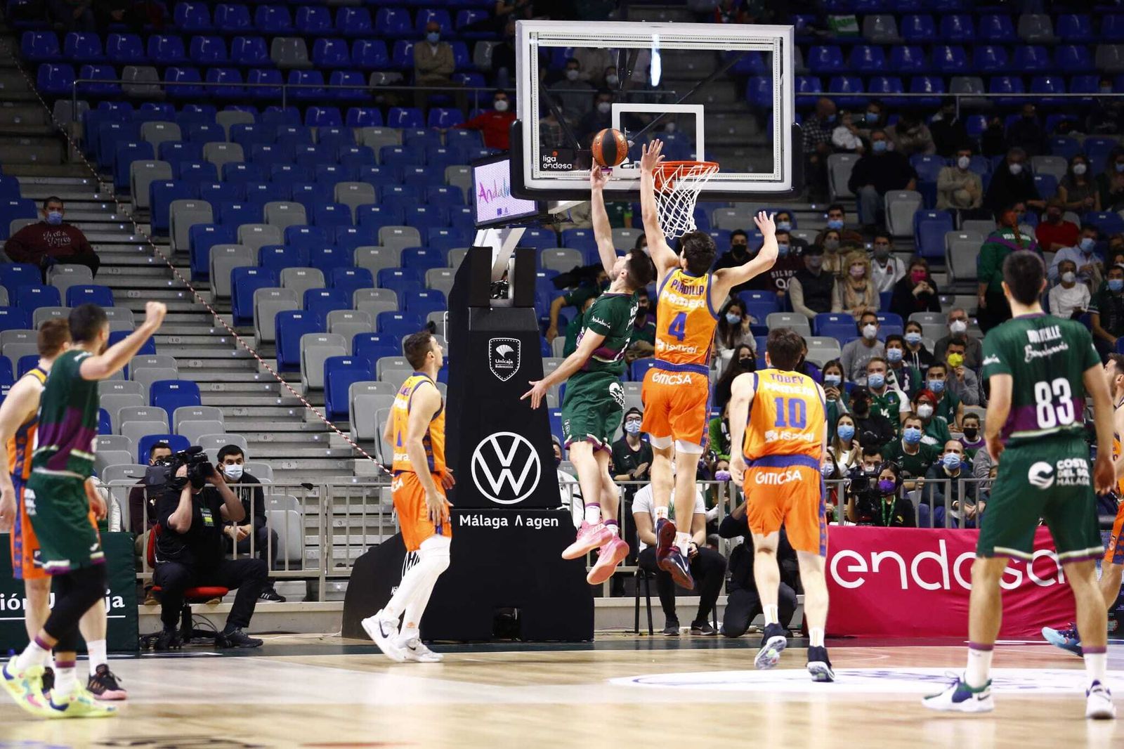 Las fotos del Unicaja - Valencia Básket