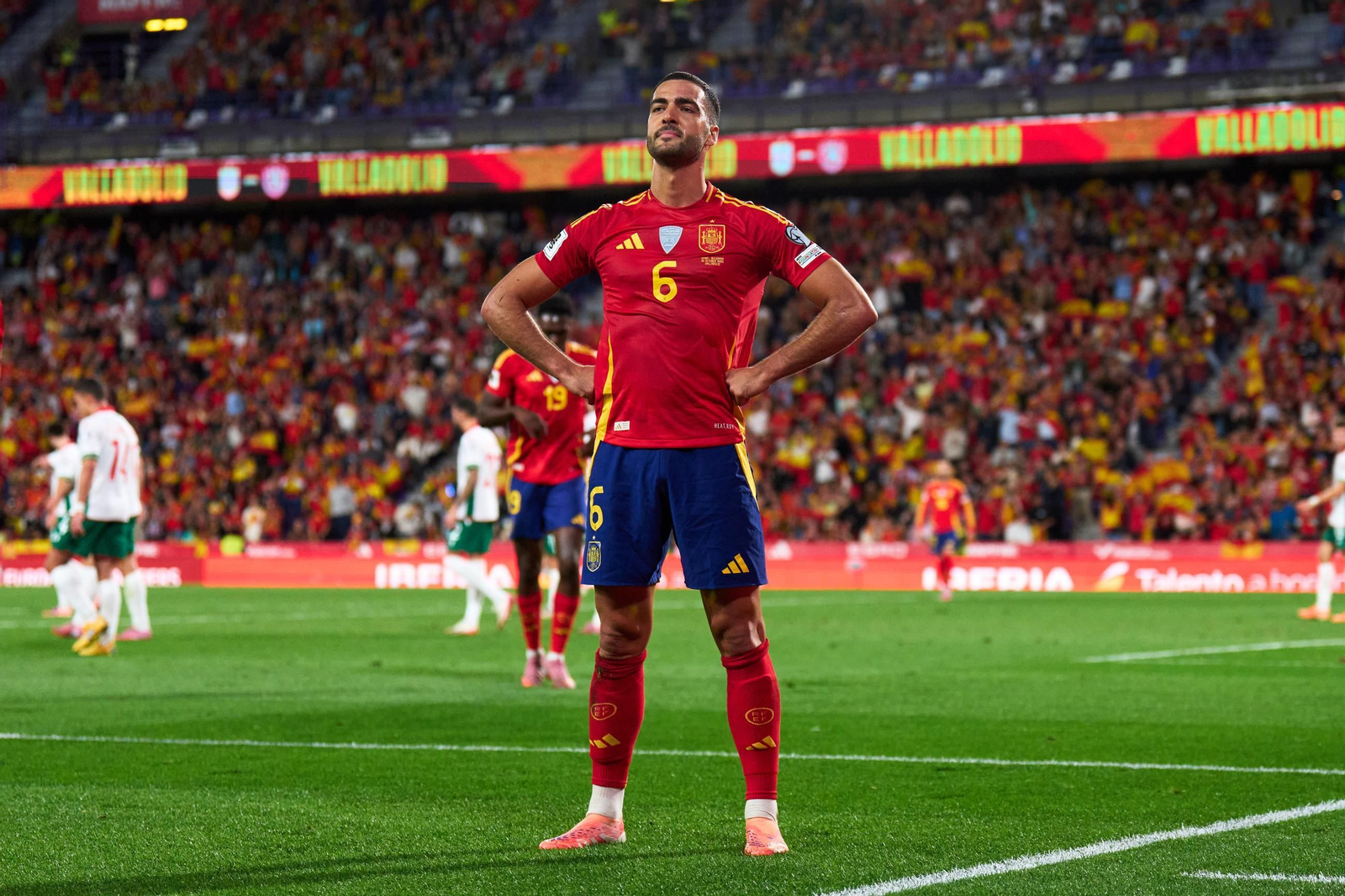 Las mejores fotos del España-Bulgaria