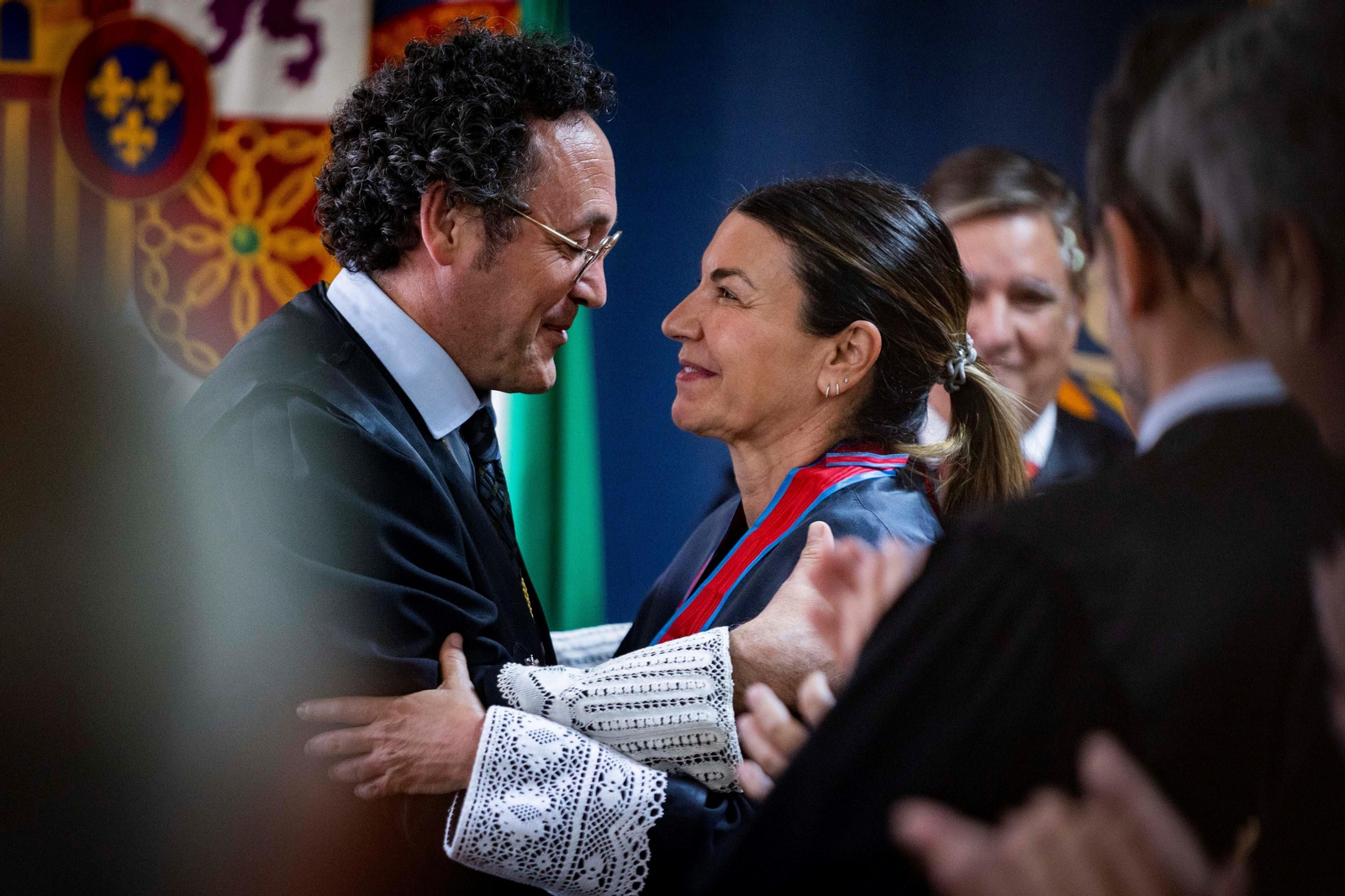 Imposición de la Cruz de la Orden de San Raimundo de Peñafort a Lorena Montero