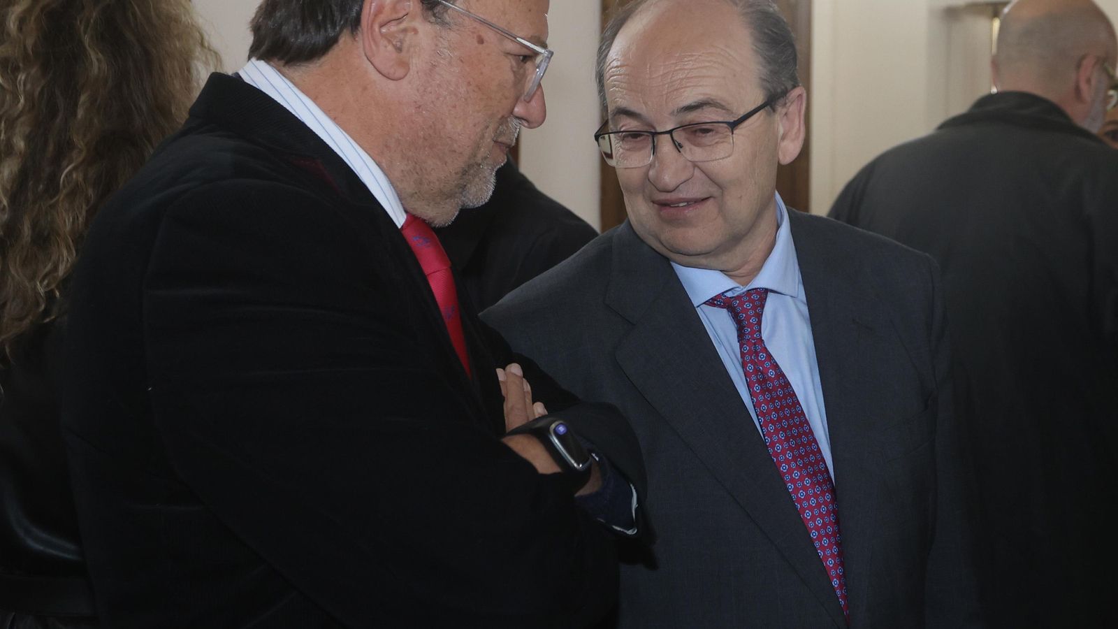 Alfredo Sánchez Monteseirín y José Castro.