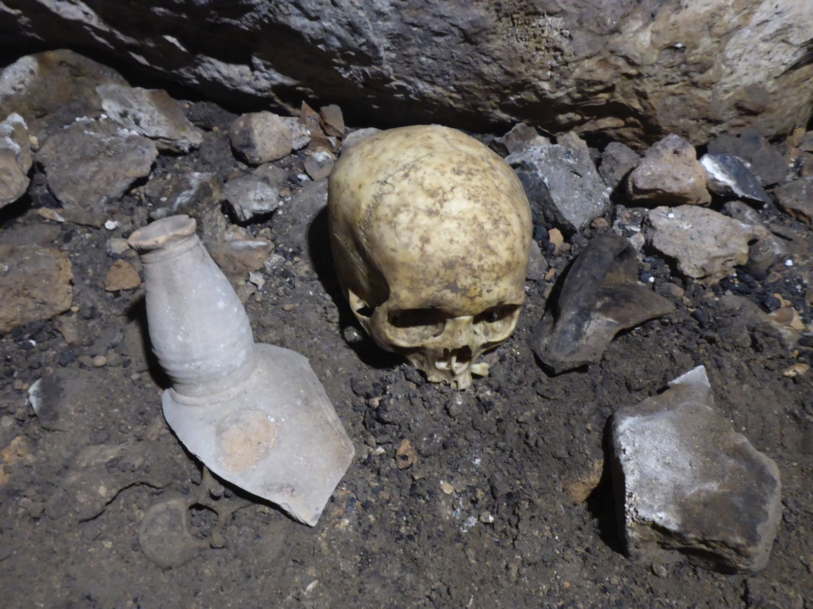 Los restos arqueológicos encontrados podrían pertenecer a la época nazarí