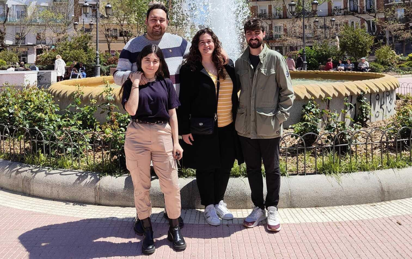 Integrantes de la comisión ejecutiva de la asociación.