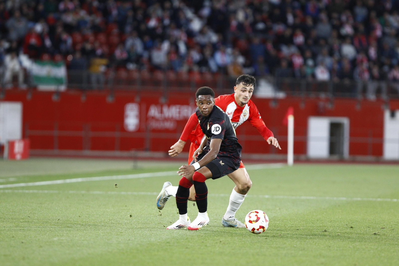 La U.D. Almería destroza al Sevilla C.F. en la Copa del Rey