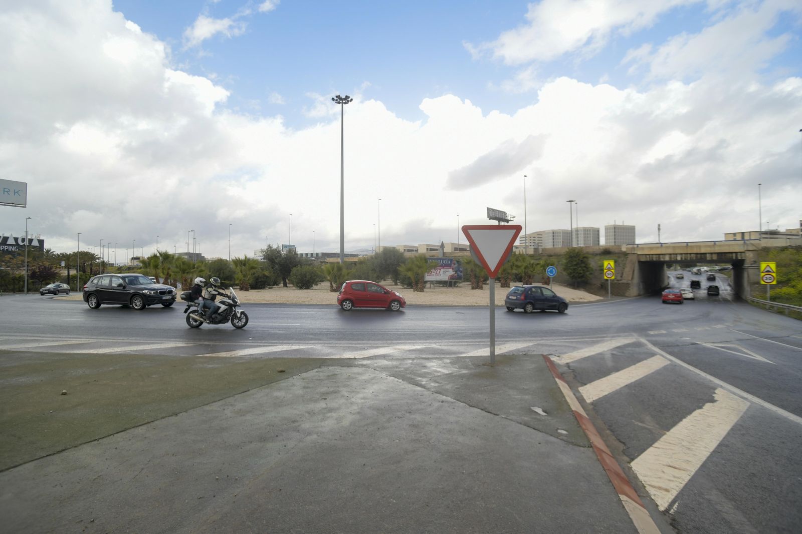 Paso inferior del PTS al Nevada donde se construirá