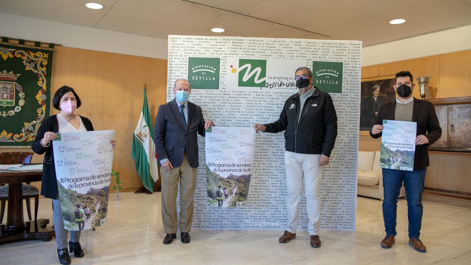 Presentación del III Programa de Senderos de la Provincia de Sevilla.