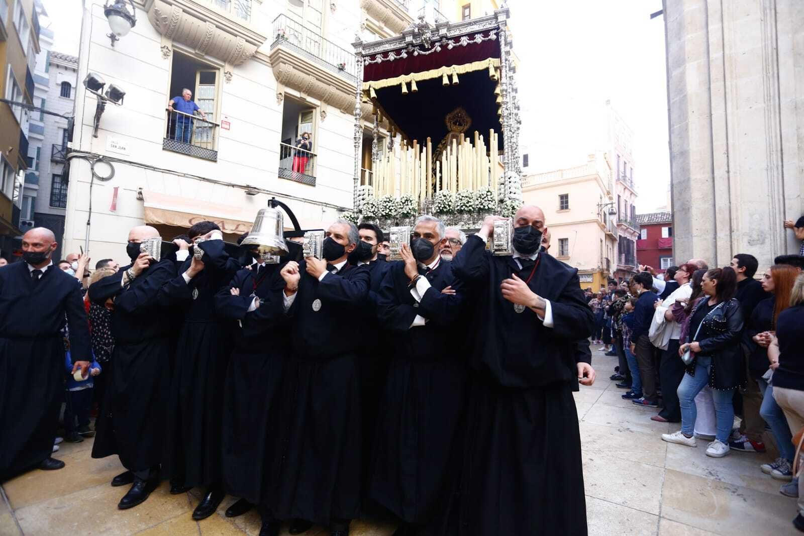 Las fotos de Dolores de San Juan, en el Viernes Santo de Málaga
