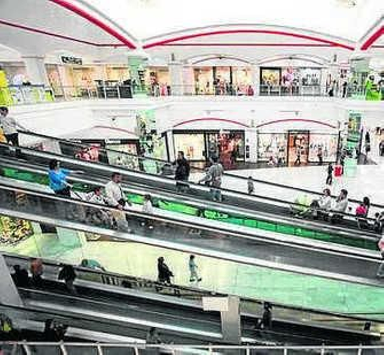 El centro comercial Los Arcos.