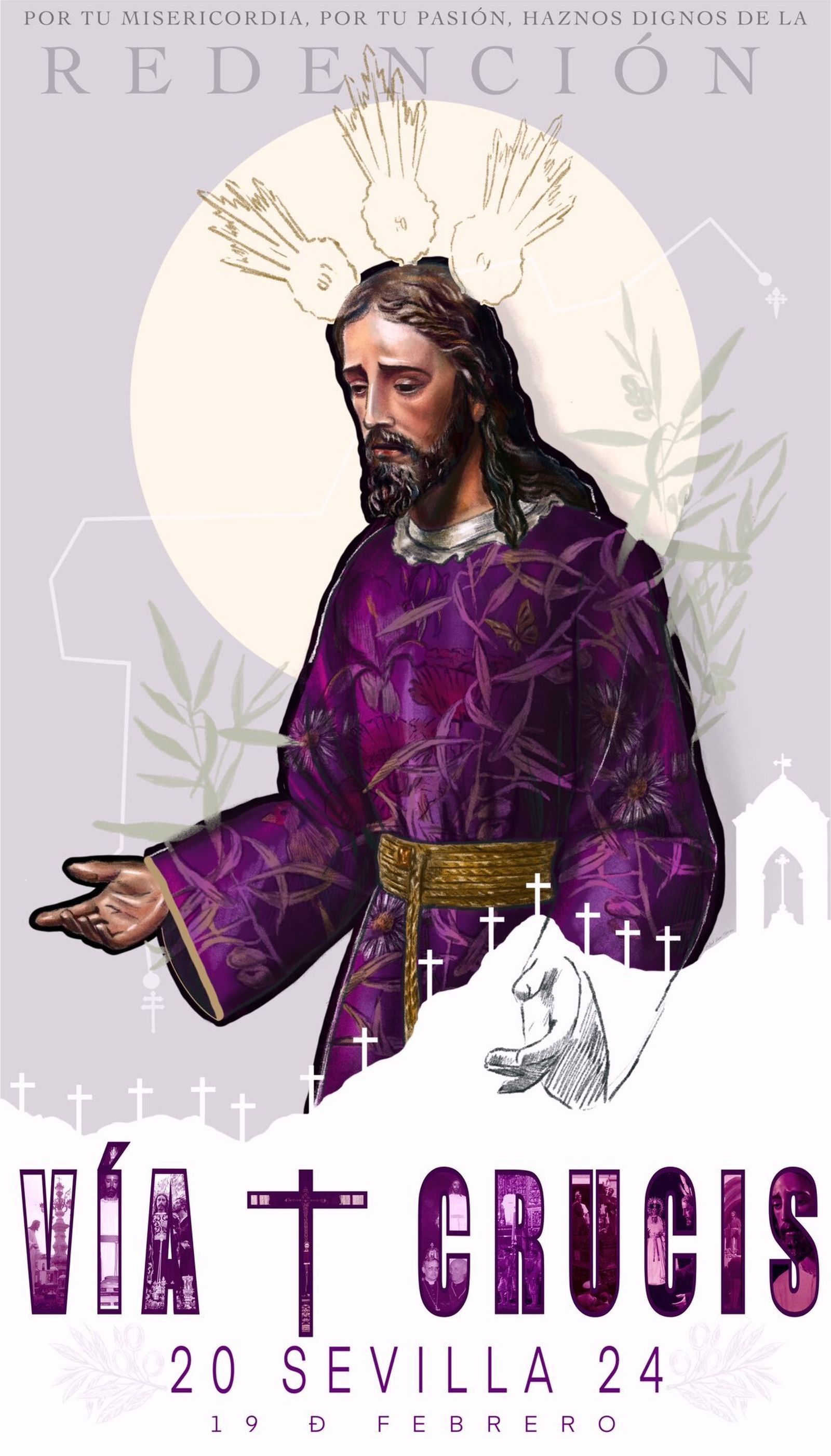 El Señor de la Redención, protagonista del cartel