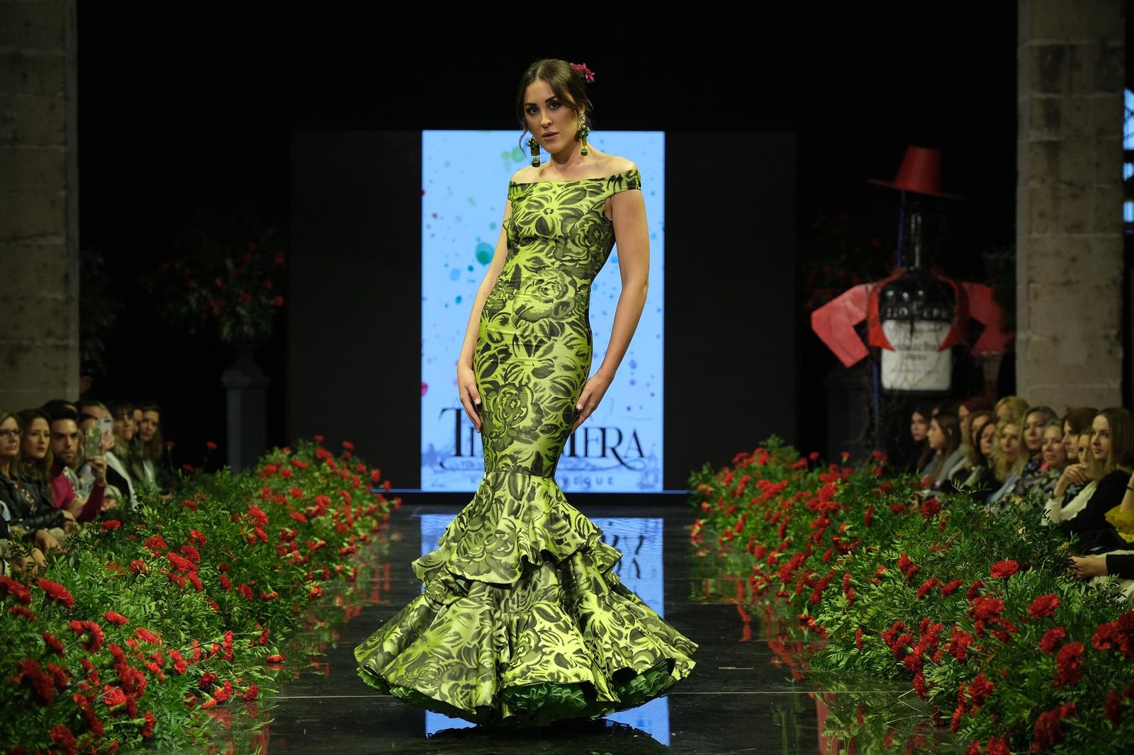 Desfile de Rafael Leveque en la Pasarela Flamenca Jerez Tío Pepe 2023