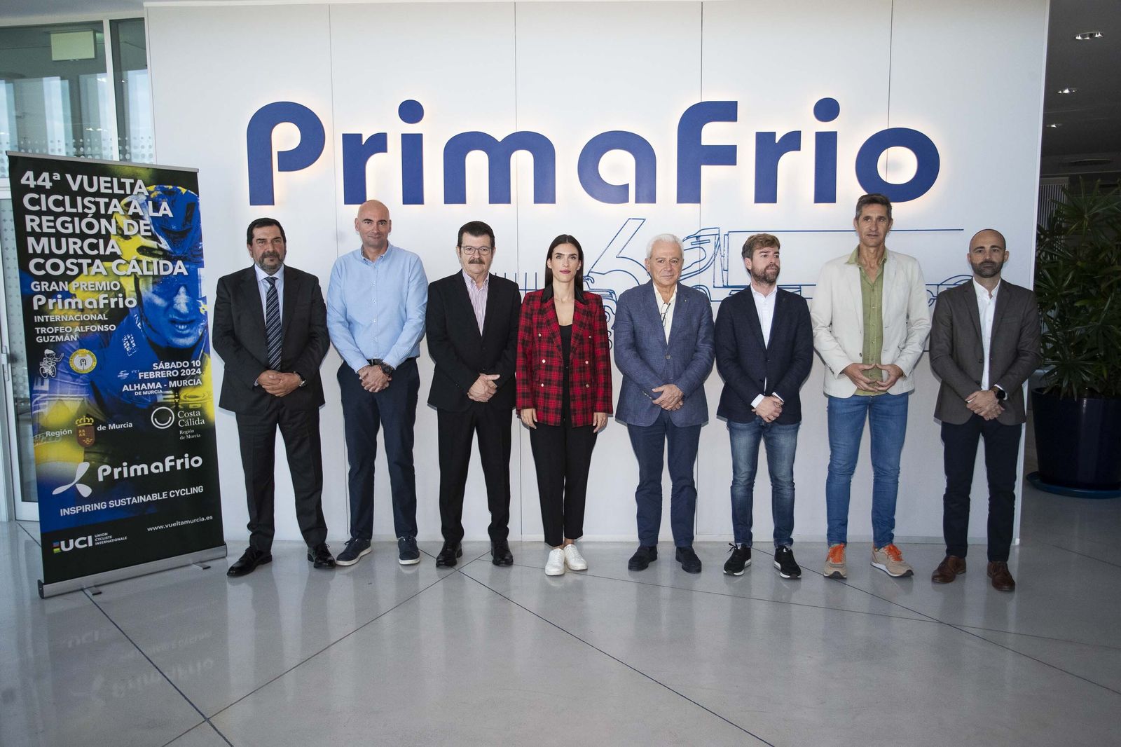 La vuelta a la región de Murcia 2024 saldrá de la sede de Primafrío en Alhama de Murcia