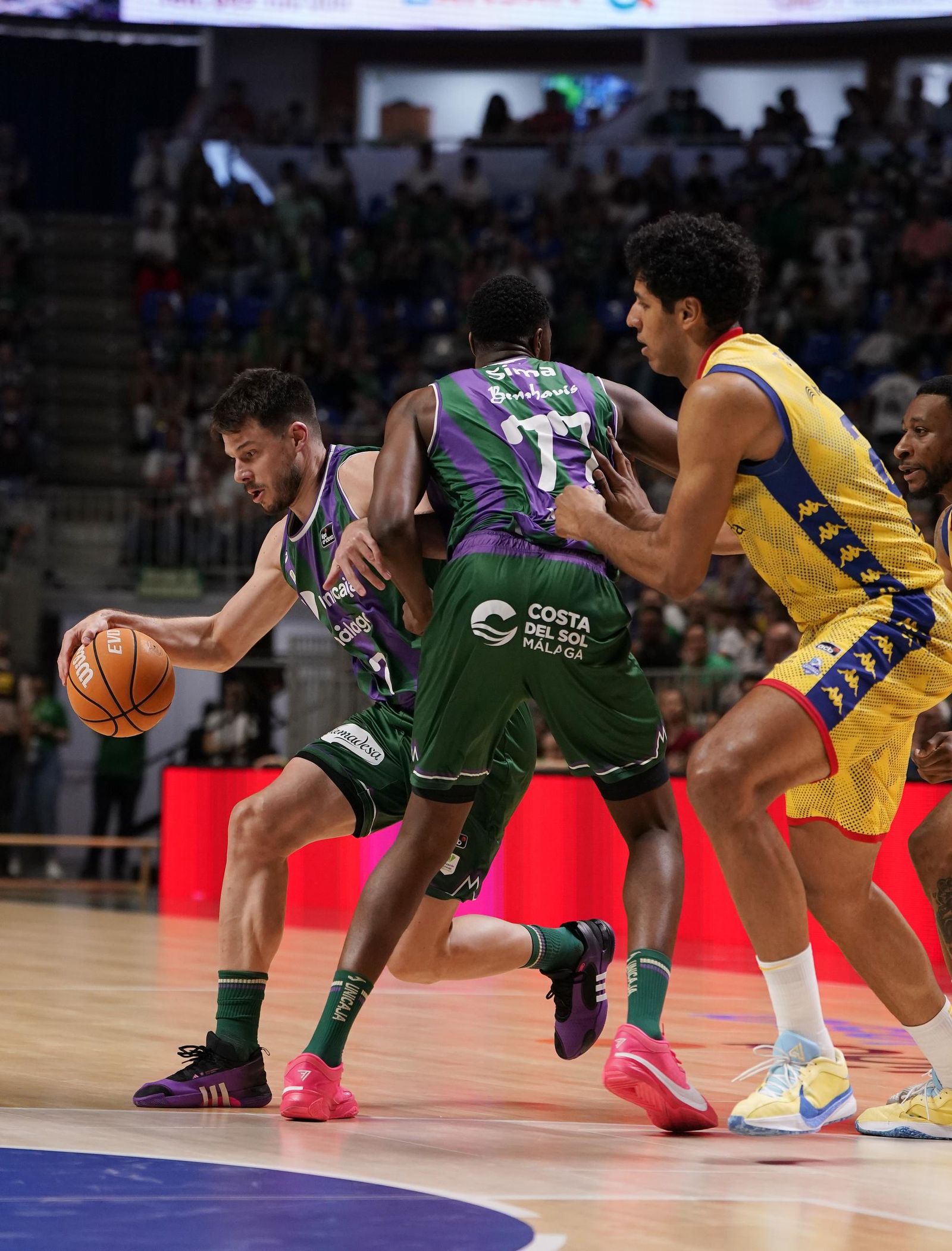El Unicaja-MoraBanc Andorra, en fotos