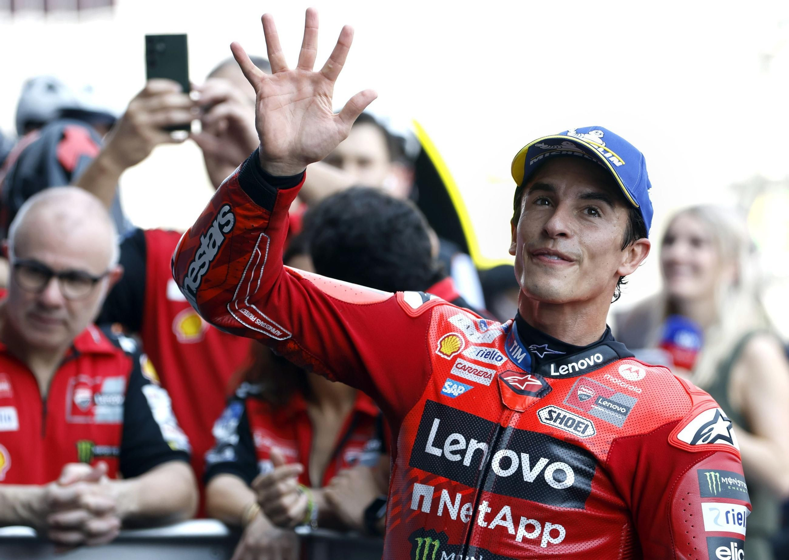 Las fotos del primer triunfo de Marc Márquez en la temporada