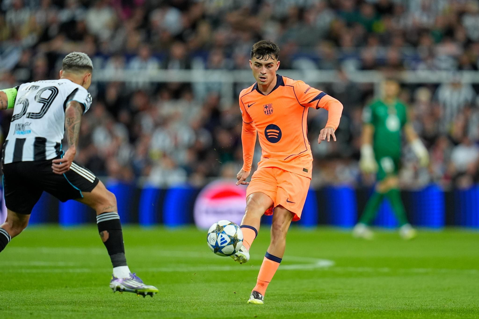 Las fotos del Newcastle-Barcelona