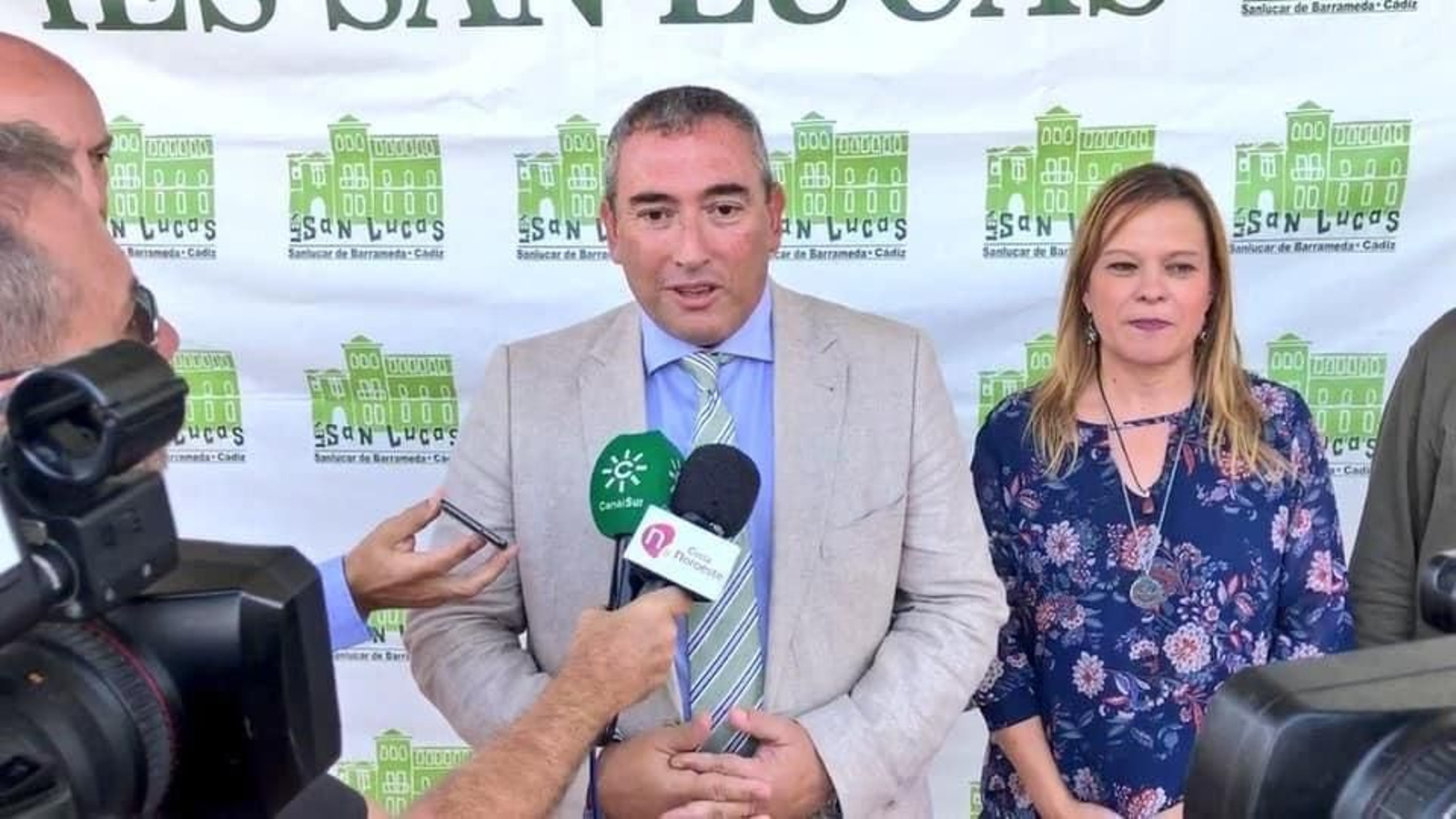 El delegado territorial de Educación, Miguel Andréu Estaún.