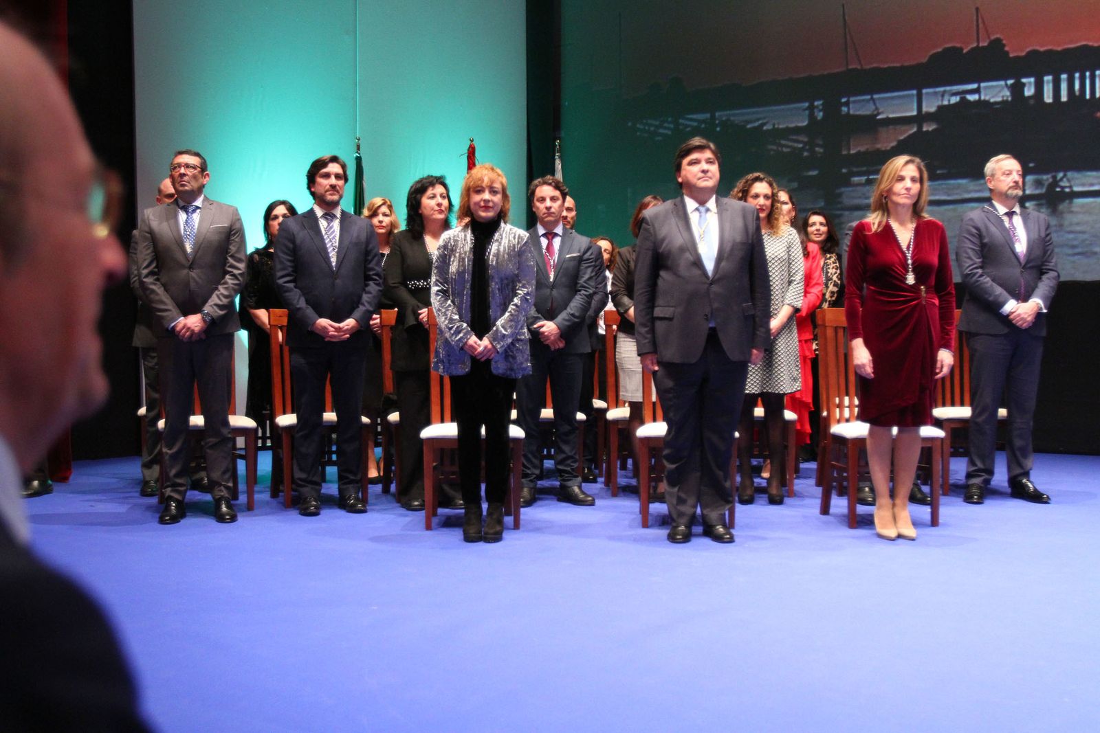 Imágenes de la entrega de las medallas de Huelva
