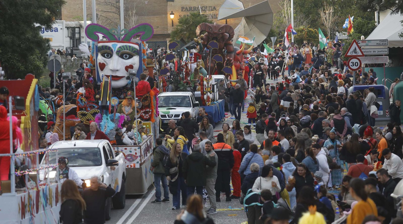 Fotos de la cabalgata del Carnaval de Algeciras