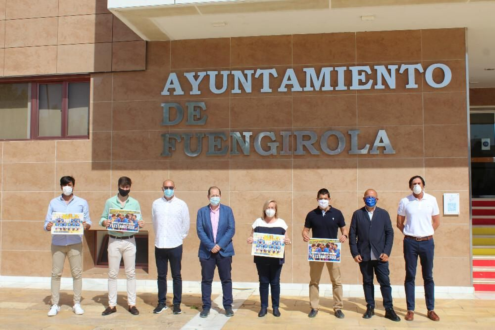Presentación del ascenso del Fuengirola a Primera Nacional.
