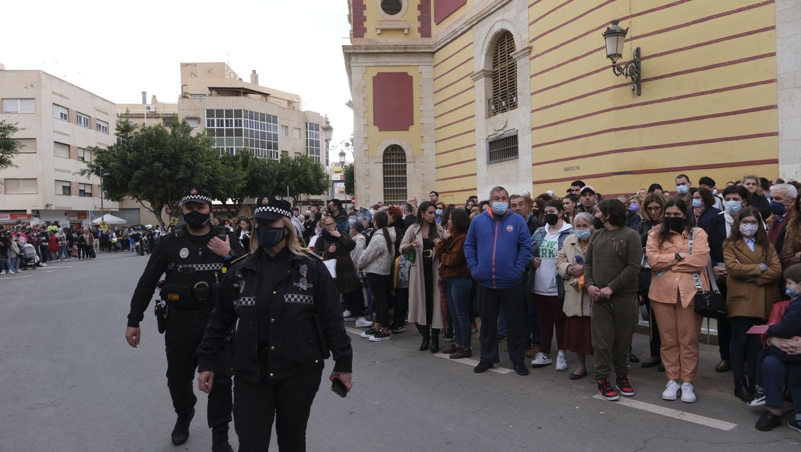 Procesión de Macarena en Almería, en imágenes.