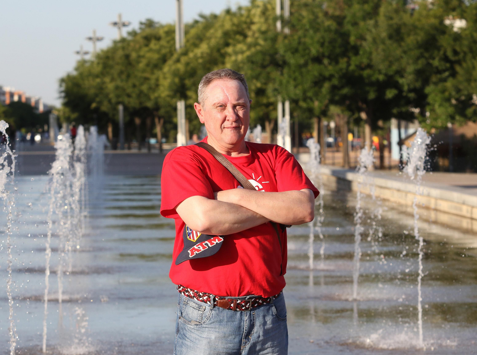 Carlos Gómez Cortés, un gaditano asistido en el Reina Sofía.